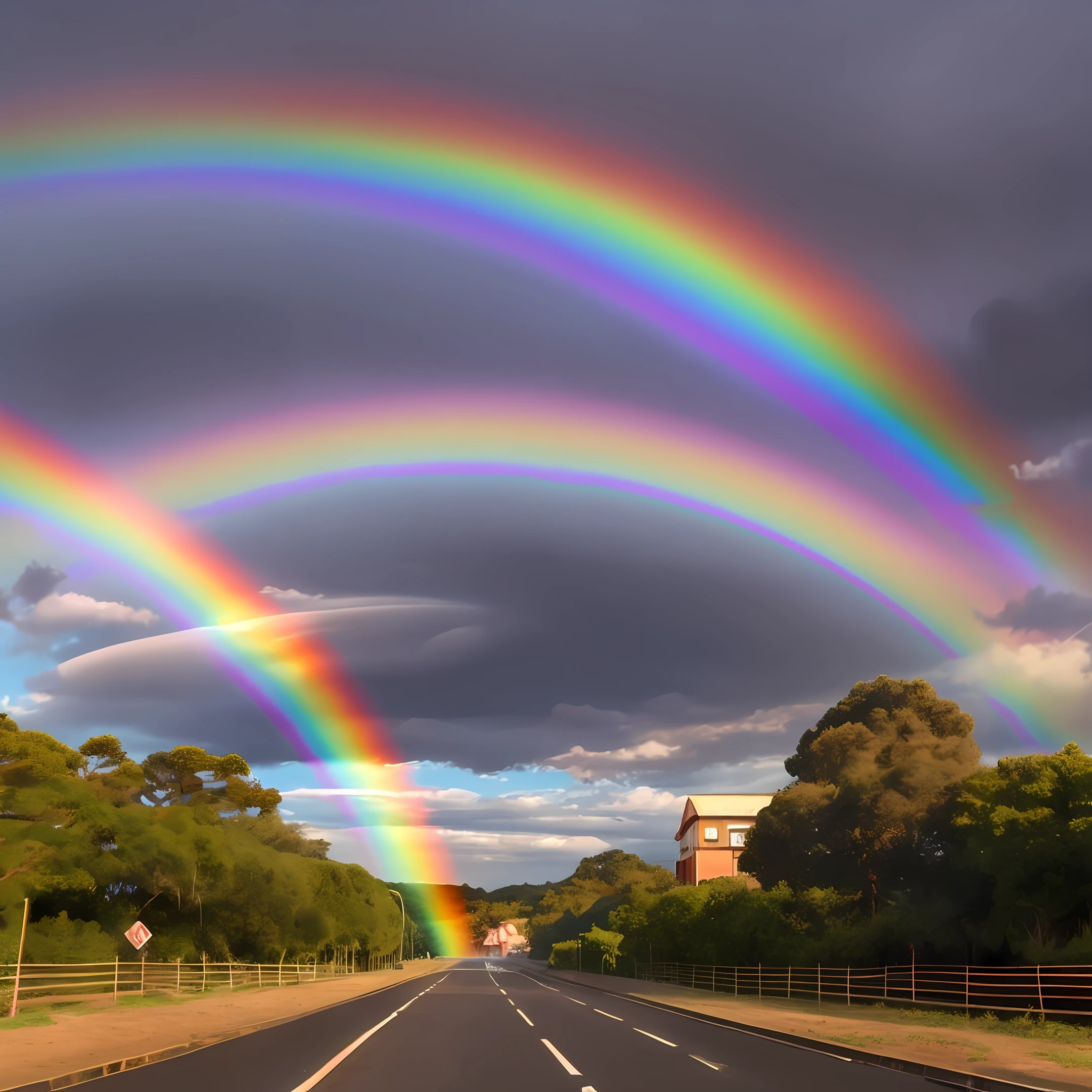 Reflection Rainbows