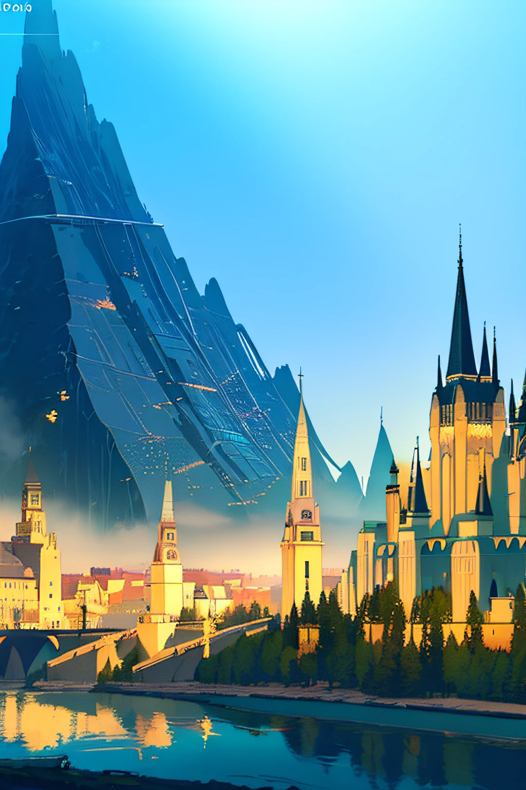 (extremely detailed CG unity 8k wallpaper),(((masterpiece))), (((best quality))), ((ultra-detailed)), (best illustration),(best shadow), ((an extremely delicate and beautiful)),dynamic angle,floating,

The detailed castle, (((the best building))),

mist encircles the mountains,fairyland,dynamic angle,classic,(detailed light),feather, nature, (sunlight), river, forest,flowers,beautiful and delicate water,(painting),(sketch),(bloom),(shine)