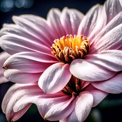 macro photo of a flower (good composition), (in frame), centered, 8k, 4k, detailed, attractive, beautiful, impressive, photoreal...