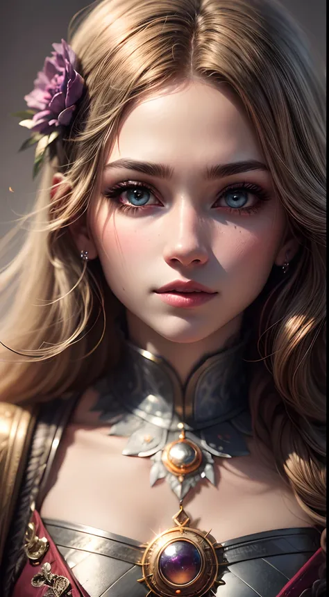 Very Beautiful princesse glowing eyes Face portrait hyper realistic ...