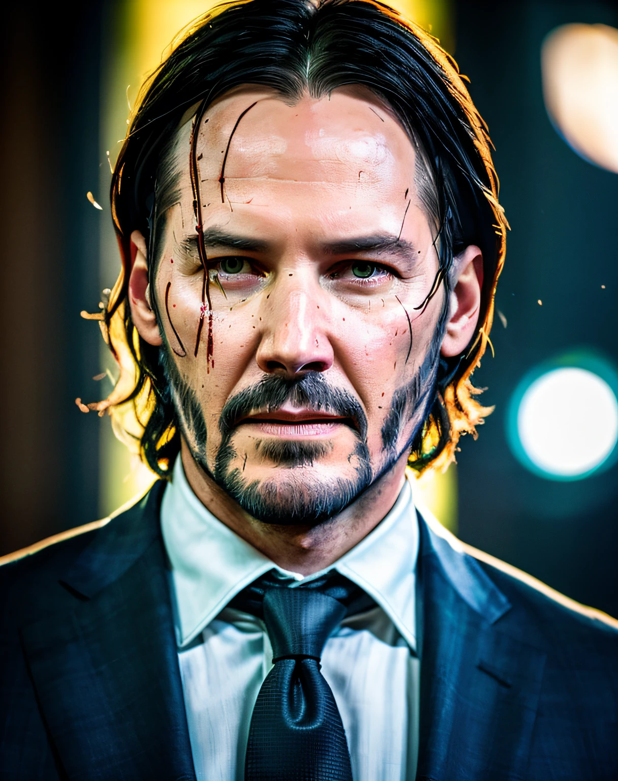 John wick from The Walking Dead,half body, XF IQ4, 150MP, 50mm, ISO 1000, 1/250s, natural light, Adobe Lightroom, photolab, Affinity Photo, PhotoDirector 365