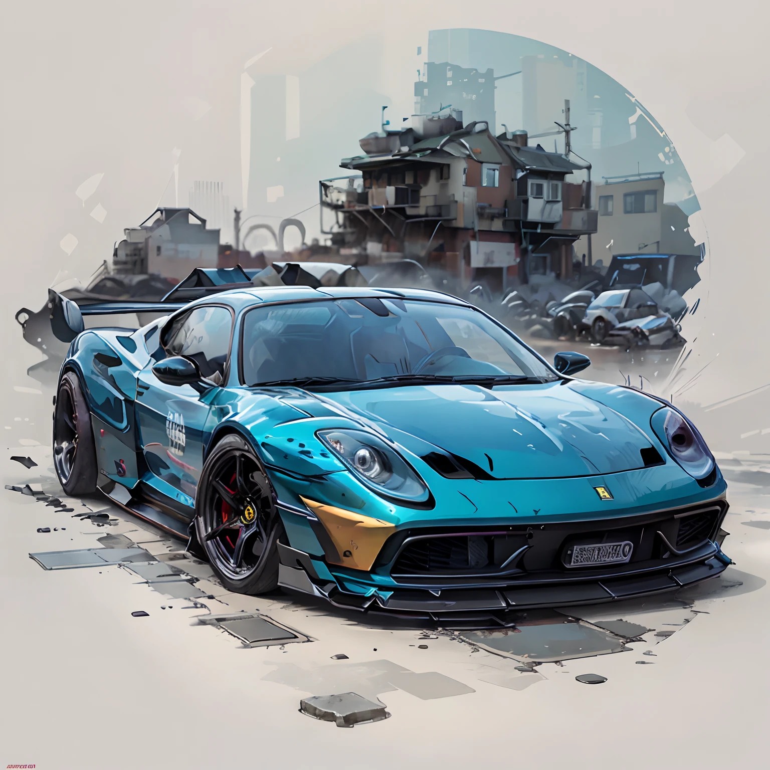 design gráfico, design plano, 2015 Ferrari 458 Speciale Aperta,azul marinho , respingos de aquarela, limpo altamente detalhada, Obra-prima fotorrealista, fotografia profissional, carro realista, carro com hiragana na porta,fundo abstrato de aquarela, isométrico, vetor de cor vibrante, foco nítido, Névoa volumétrica, 8k hd, dslr,cmos Canon 5D Mark IV,alta qualidade, grão de filme, Fujifilm XT3
Esperando começar