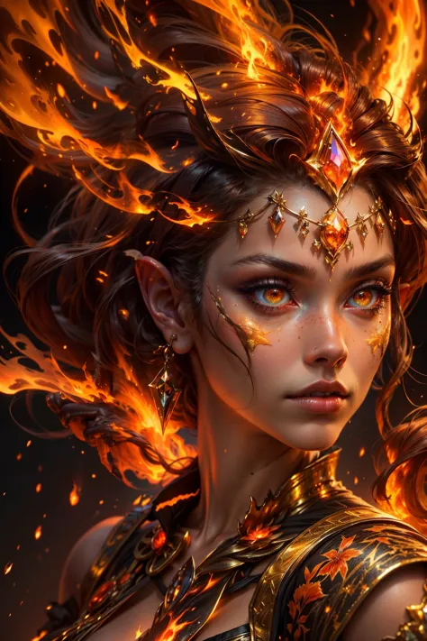 This Realistic Fantasy Art Contains Embers Real Flames Real Heat And Realistic Fire 6155