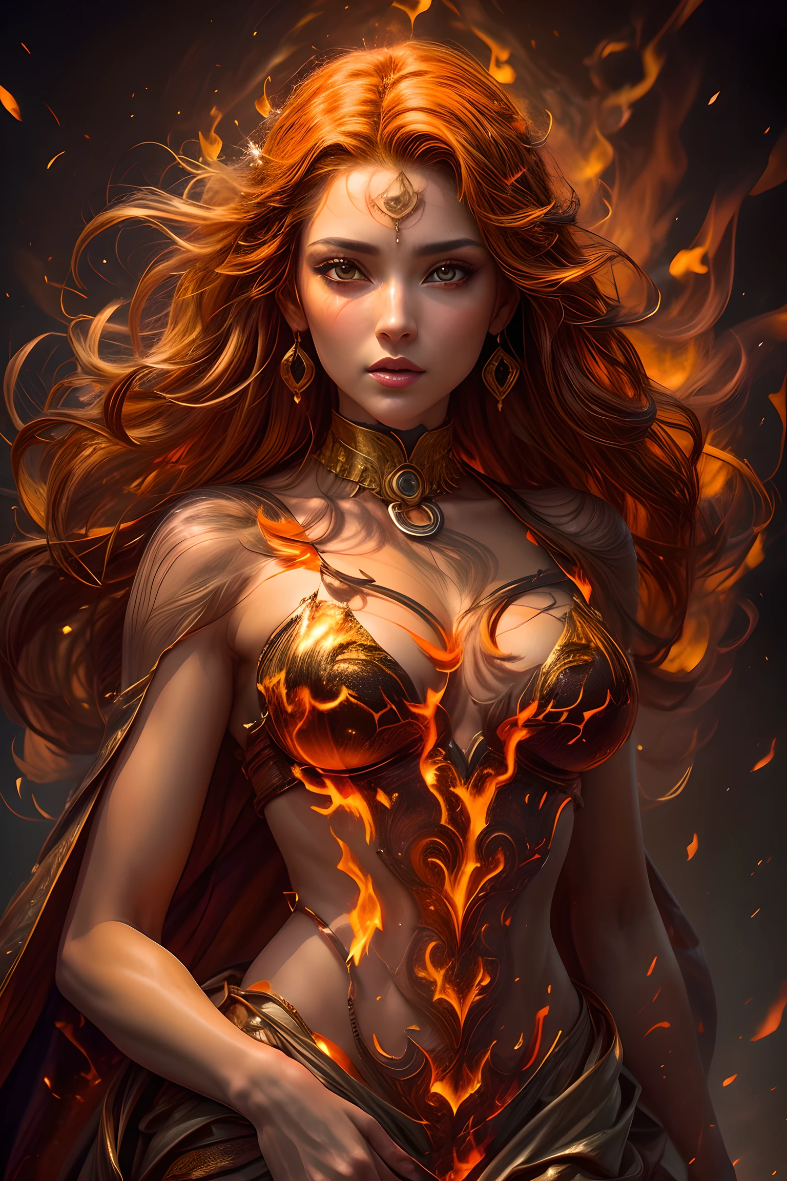 This Realistic Fantasy Art Contains Embers Real Flames Real Heat And Realistic Fire 6452