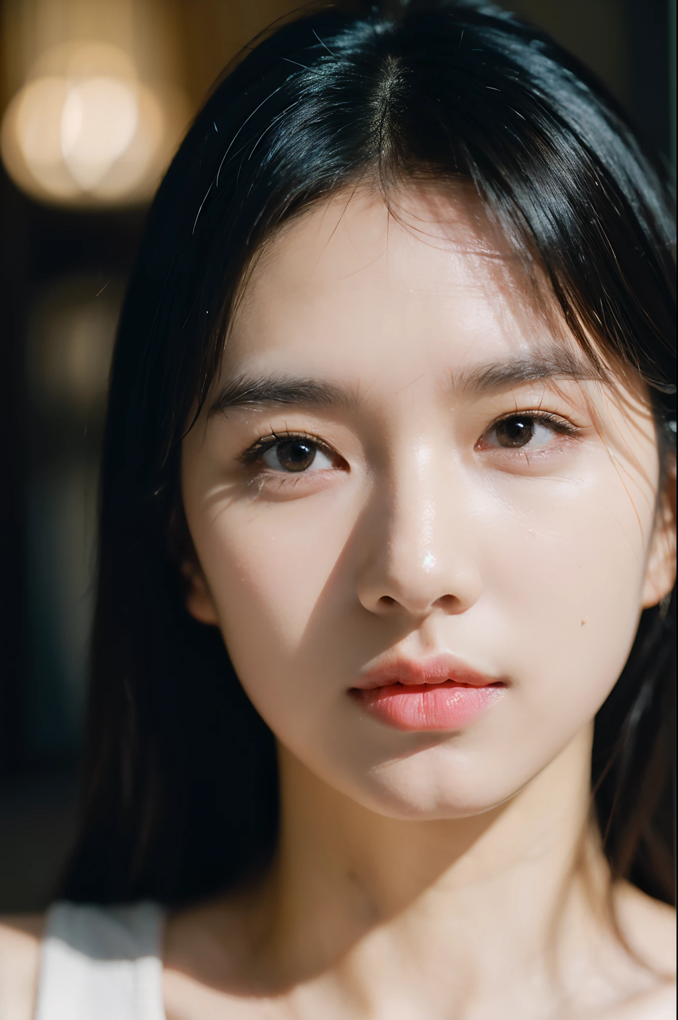 (RAW photogr:1.2), (Photographic reality: 1.4), (Masterpiece: 1.3), (intricately details: 1.2), Delicate , Beautiful detailed nose, (Detailed eyes), (Detailed facial features), 电影灯光, lightingandshadow, 85mm, f/1.4, ISO 200,