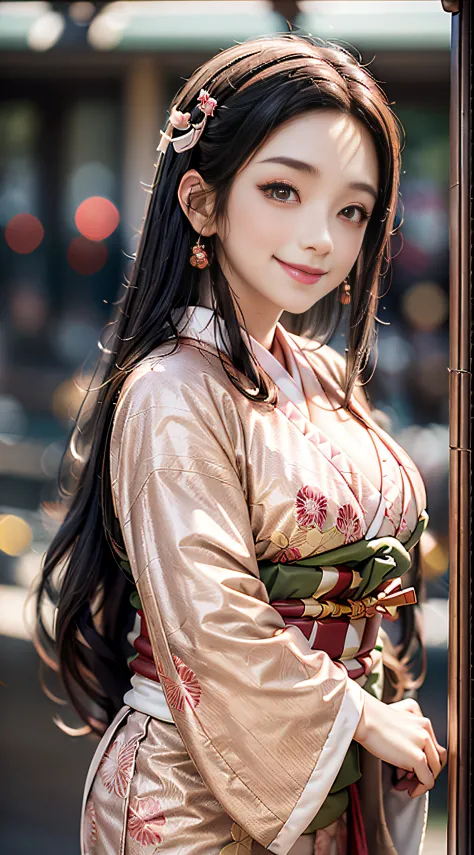 Wear kimono well、(masutepiece: 1.2), Best Quality, masutepiece, High resolution, Original, Highly detailed wallpapers, (super de...
