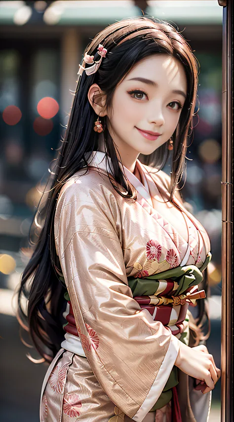 wear kimono well、(masutepiece: 1.2), best quality, masutepiece, high resolution, original, highly detailed wallpapers, (super de...