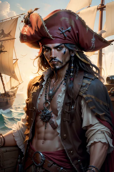 Jack Sparrow Cosplay Captures The Quirky Swashbuckling Nature Of The Pirate