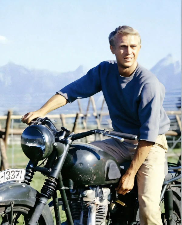 Portrait of Steve McQueen