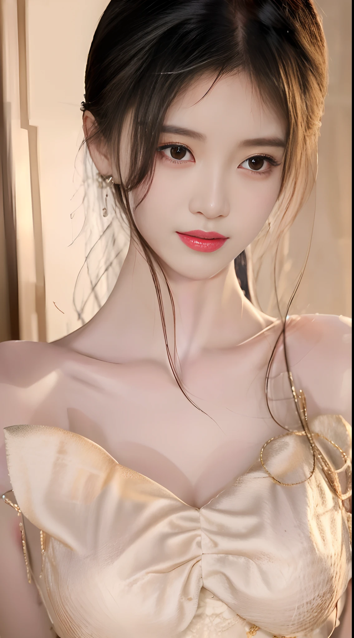 Ju Jingyi's face,full body detailing,ultraclear,beautiful pupil,E-cup breasts,huge tit，Sweet smiling,Delicate fair skin,Hyper-realistic photo,exquisite and complete facial features,Facial details depict delicate black femininity,Fill your face light,Golden ratio figure,50 million pixel quality,Delicate and perfect human body structure,The park is covered with meadows,dense with greenery,Blue new Chinese style low-cut modified cheongsam dress,best qualtiy，