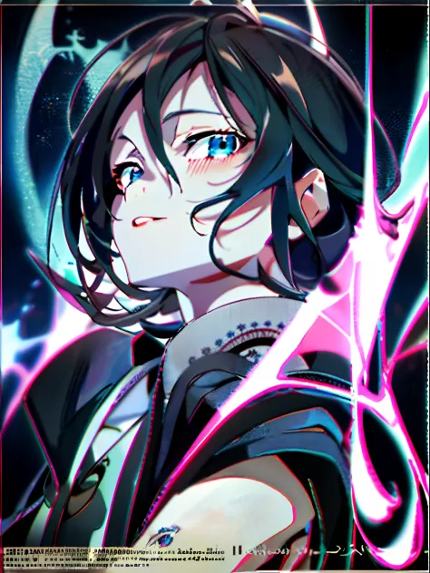 Brunette hair and blue eyes，Anime boy with a ring on his finger，Ancient Greece，Cold，black-skinned, Light，Detailed digital anime ...