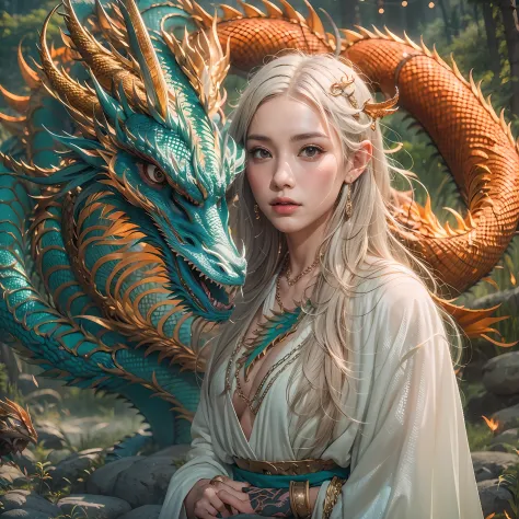 Dragon and Beauty