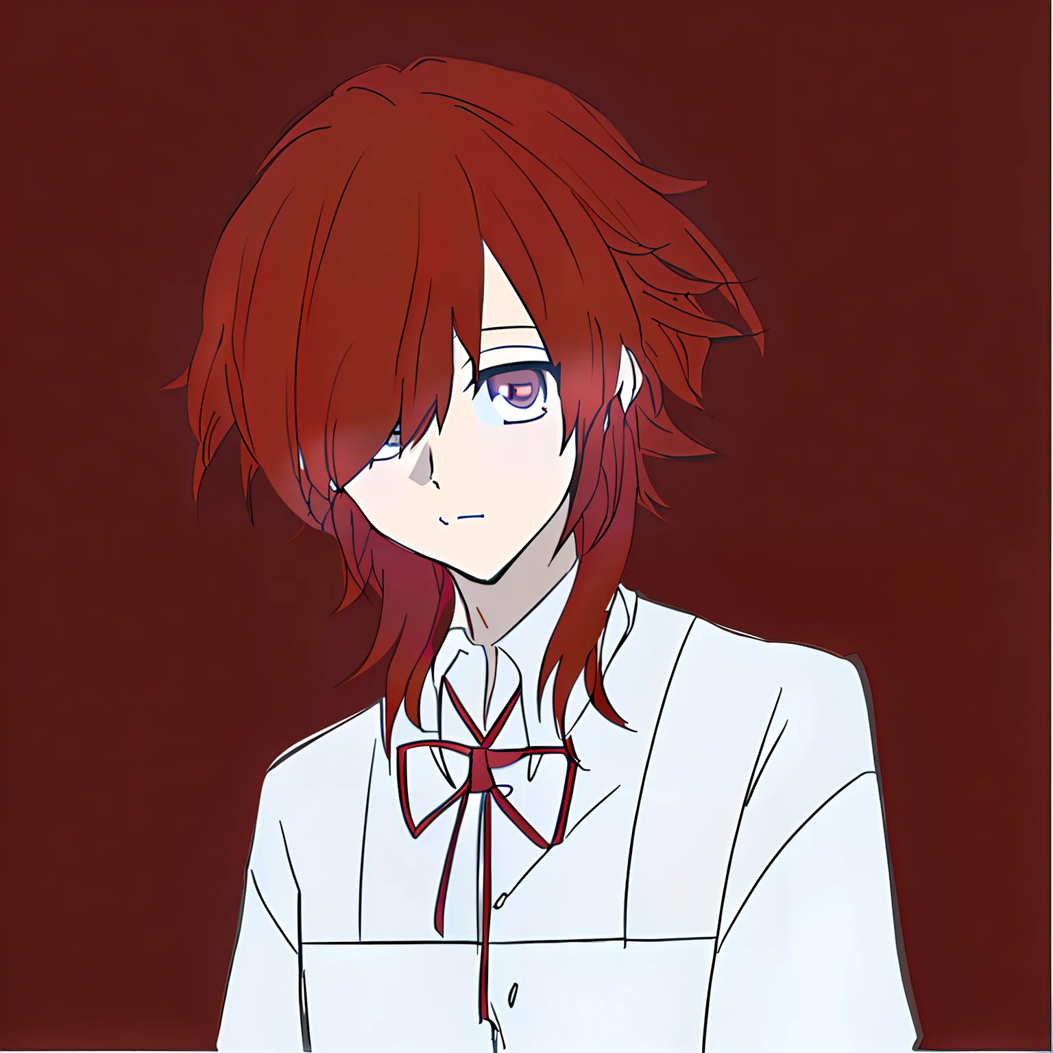 ((Rote Haare,Anime Junge with white shirt bow tie)Anime Junge), Auch, ((Yoshinari-Yoh)Anime-Junge mit orangefarbenen Haaren), akane owari danganronpa, Mit Rothaarige Gapmoe Yandere, Tsukasa Dokite, Der junge Anime-Künstler Rei Hiroe, Wataru Kajika, saori