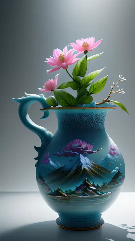 flower in vase