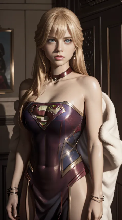 "Supergirl's masterpiece of art complete, high quality, ultra detailed in 4k, 8k, high resolution, hyper-realistic photo, hyper-...