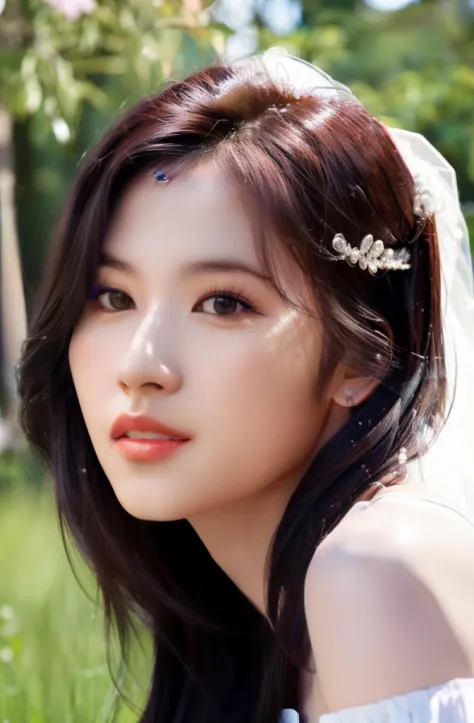 black hair, Sana,(close-up photo:1.3),(pov:1.1),korean, woman, complex 3d render ultra detailed, portrait of beautiful woman,, m...
