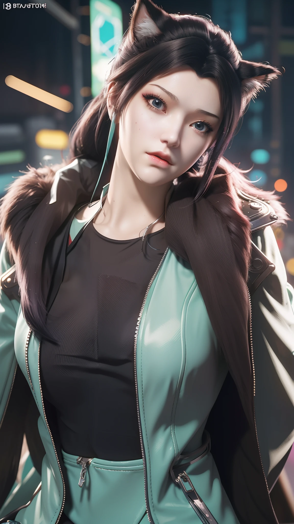 Hay una mujer sentada en una silla.，Usando un disfraz de gato, chica anime ciberpunk, female chica anime ciberpunk, niña de la escuela cibernética, ciberpunk 2 0 años. o model girl, chica soñadora cyberpunk, Digital arte del anime ciberpunk, estilo cyberpunk apagado, Disfraces ciberpunk, anime ciberpunk, tendencia en cgstation, chica anime ciberpunk mech, arte del anime ciberpunk, mujer fatal cyberpunk