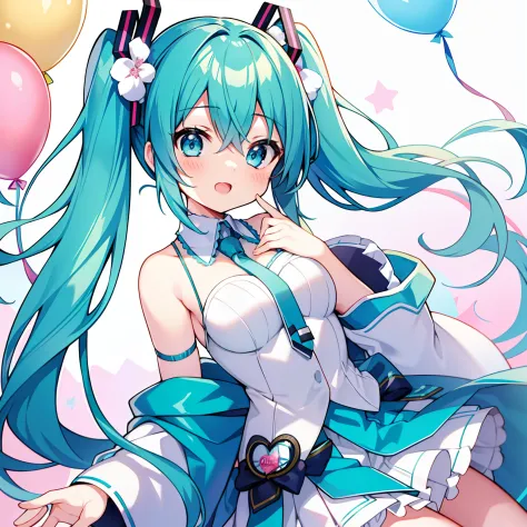 miku hatsune、Skysky、birthday