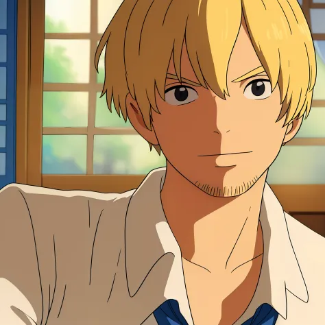 ((best quality)), ((masterpiece)), ((detailed background)), ((high quality illustration)), 1boy, wanostyle, sanji, blonde hair, ...