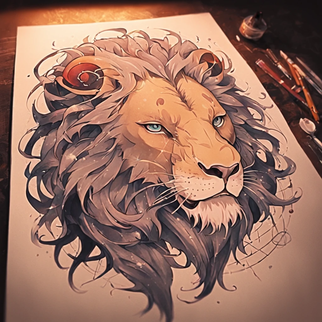 Waterproof Temporary Tattoo Sticker Black Lion Realistic Sexy Body Art  Sketch Pattern Tattoos Animal Arm Fake Tatoo Men Women - AliExpress