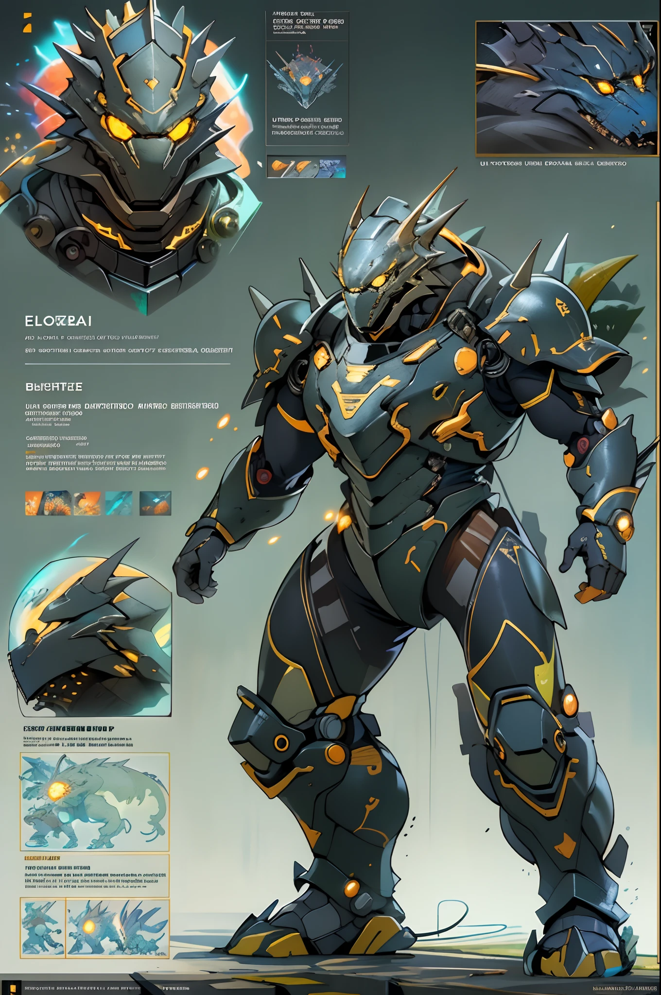 A high-tech combat armor suit inspired by Godzilla concept, Godzilla concept biotech battle armor, (Natural light, professional lighting:1.2, cinematic lighting:1.5, best shadow), (masterpiece:1.5), high definition, best quality, ultra-detailed, extremely delicate, anatomically correct, creativity, RAW photo, unreal engine 5, High-tech armored suits, psychedelic details, BiophyllTech, (add electric power around), fantasy, ultra intricately detailed, Ultra-complex design, A bio-sensitive high-tech battle armor suit infused with Godzilla characteristics, The angular design on the body is illuminated and the display is charging, (energy waves, Energy particles), octane render, perfect images quality, realistic, sure real, full hd, 32k, ((character concept art)), full body character drawing