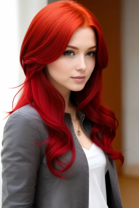 red hair