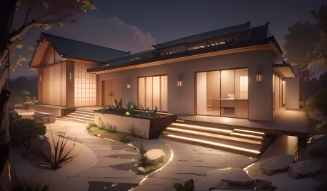 Modern villa Japanese styles