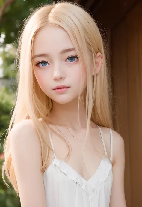 RAW Photography、(((Portrait of extreme beauty)))、((Glowing white skin))、女の子1人、18-year-old pretty beautiful girl in Prague、((Lust...