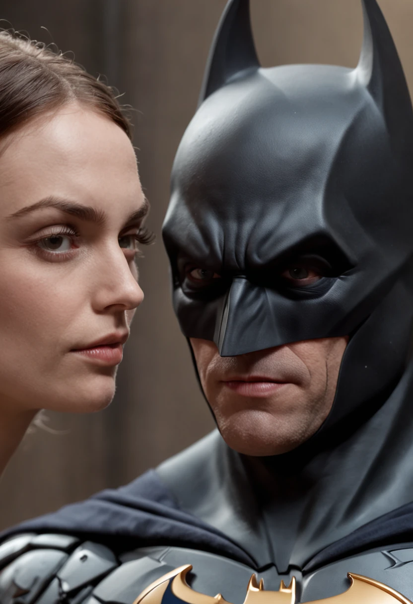 Batman and natalie greene in the dark knight - SeaArt AI