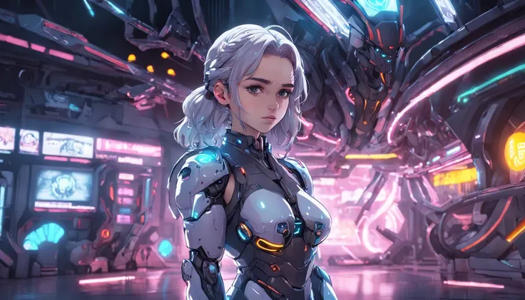 personification，Transparent Sexy Mechanic Emilia Clarke Cyberpunk ...