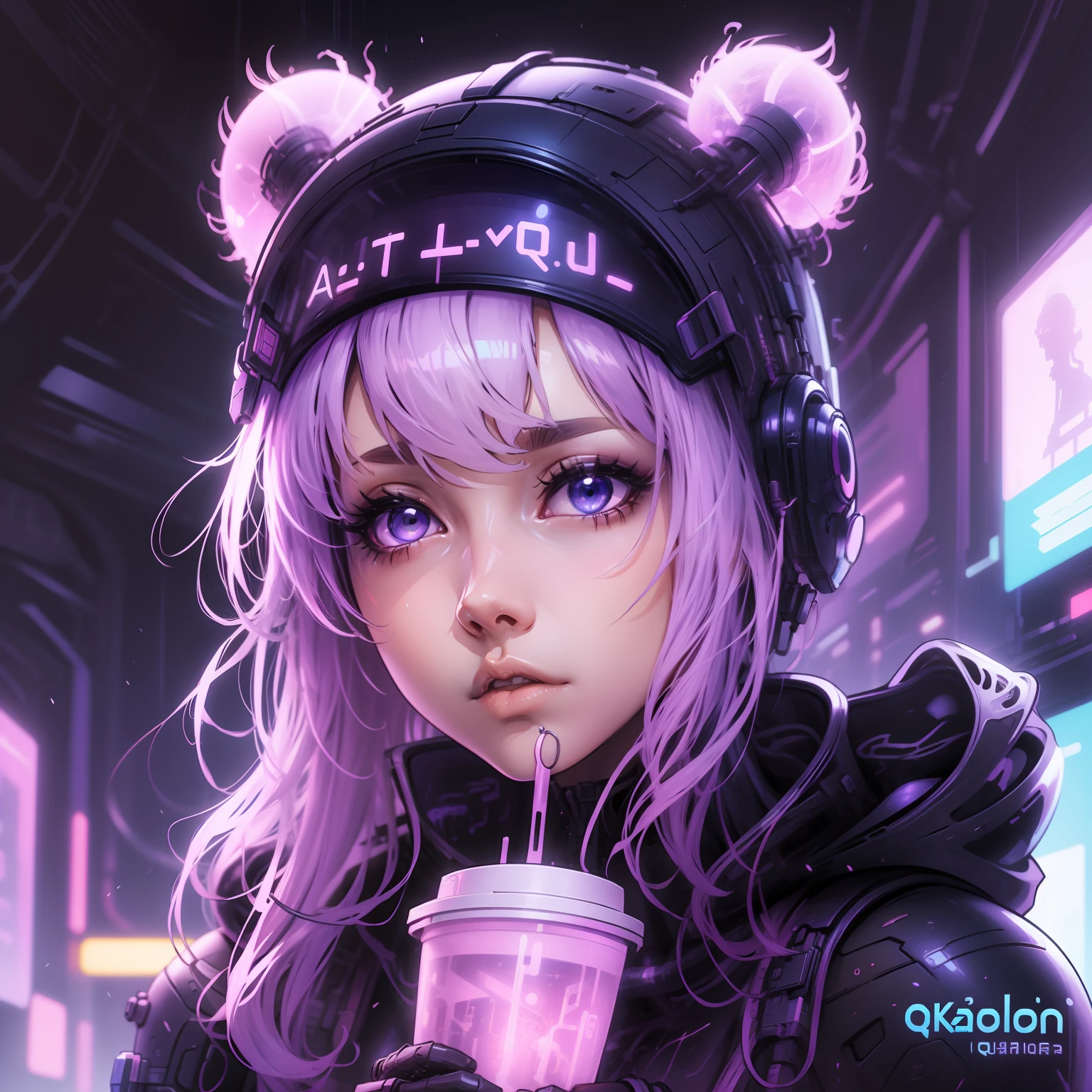 high qualiy, cyberpunk, kawai