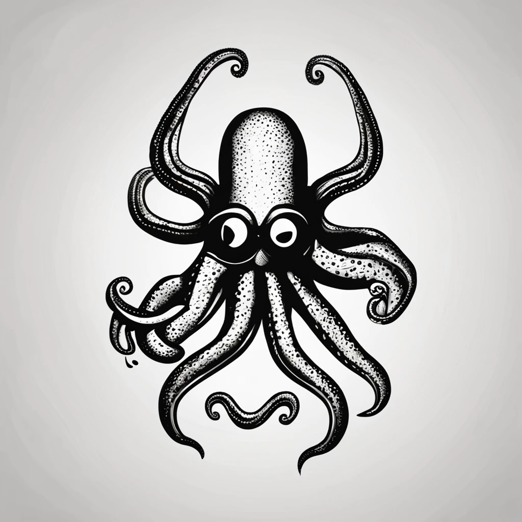 Octopus tattoo design - SeaArt AI