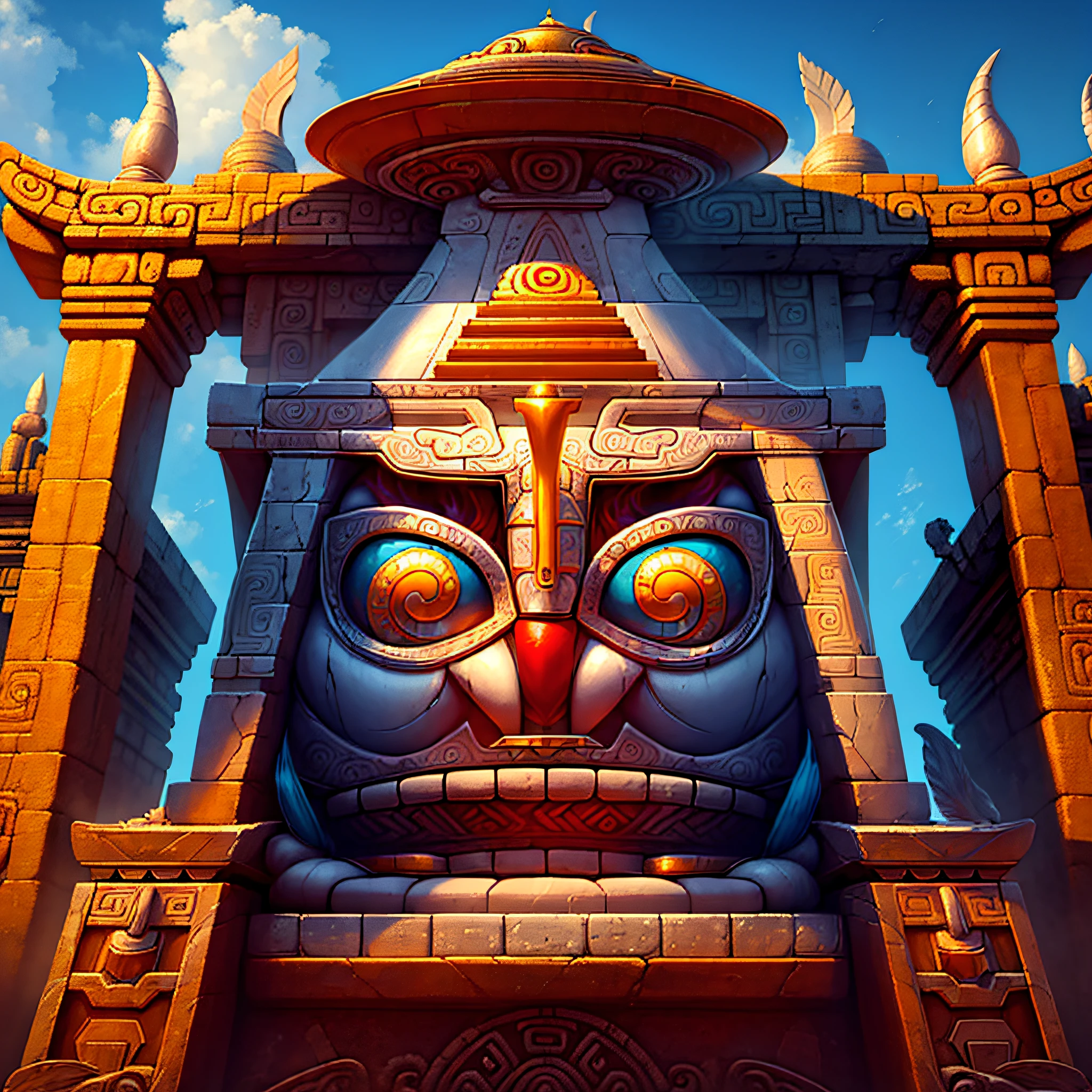 maya,Resplendent,icono de juego,obra maestra más alta,alta calidad,Temple