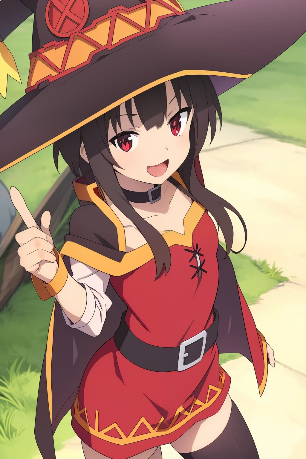 Megumin
Obra maestra, mejor calidad, Arte de fan, dibujo, digital dibujo