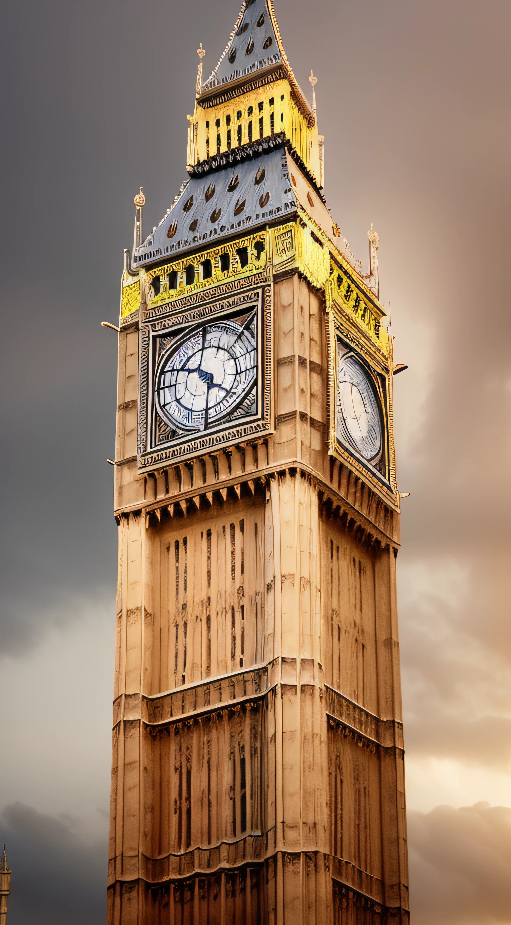 Big Ben Uhr Hintergrundbild