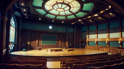 (environment)(fantasy) huge lecture hall
