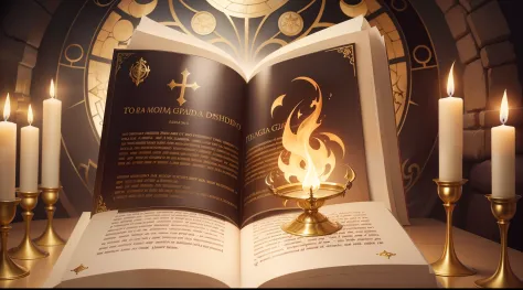 LIVRE EN FEU TORA MAGIC / FIRE BOOK BY TORA MAGIC