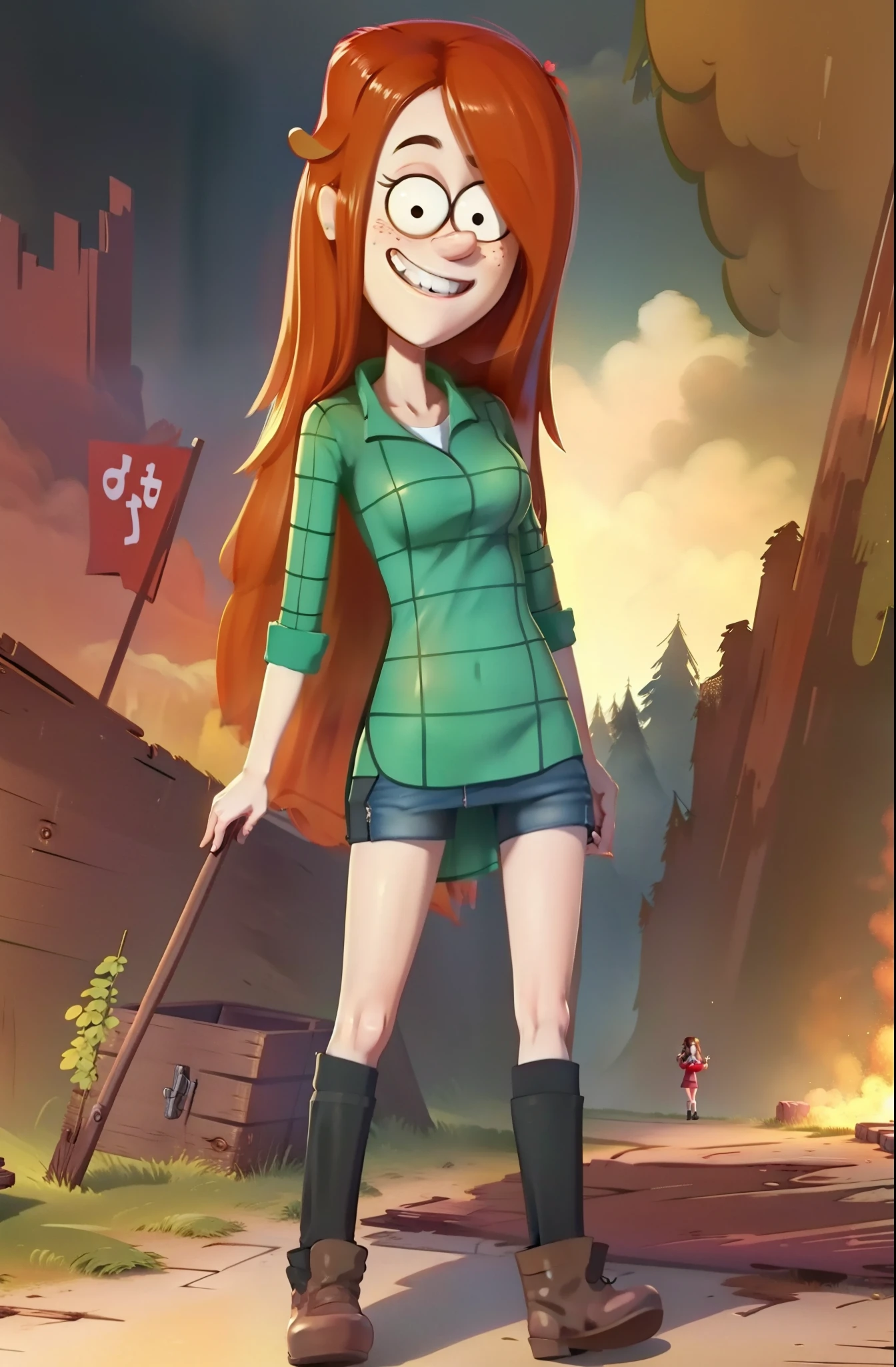 Wendy Corduroy Gravity Falls - SeaArt AI Model