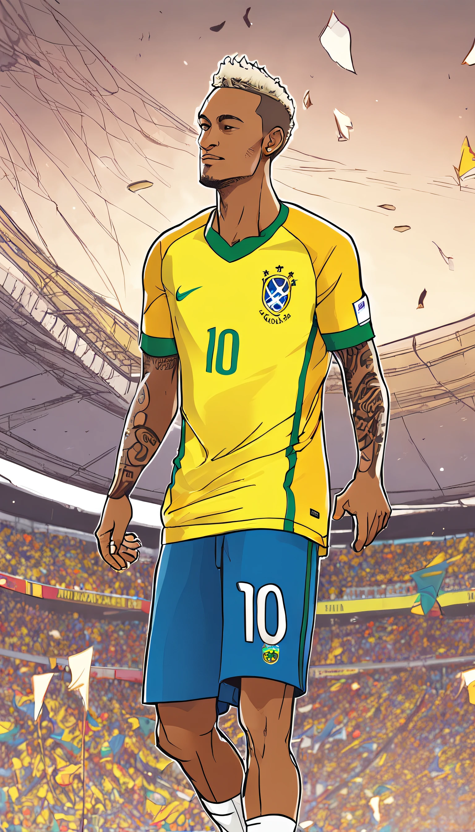 Neymar as Dragon BAll Z character by nihalsazed on DeviantArt