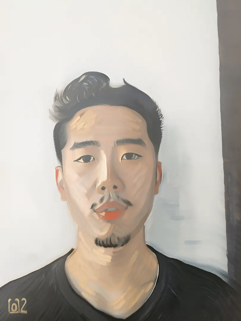 Chen Feihu, a 24-year-old Chinese man wearing a black shirt and black shirt