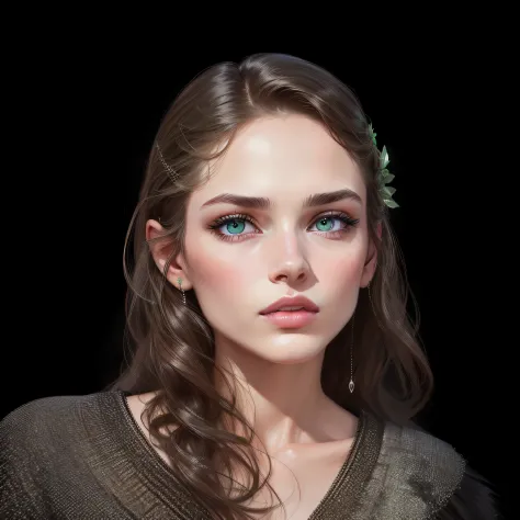 beautiful girl, green eyes, fashion icon, fashion person , very detailed, digital painting, 4k, HDR, fashion, ((soft|soft)), (sharply|sharply|clearly) focused, art by Nick Knight, Sandra Chevrier and John Hoyland, (detailes eyes) (Clear Focus).
