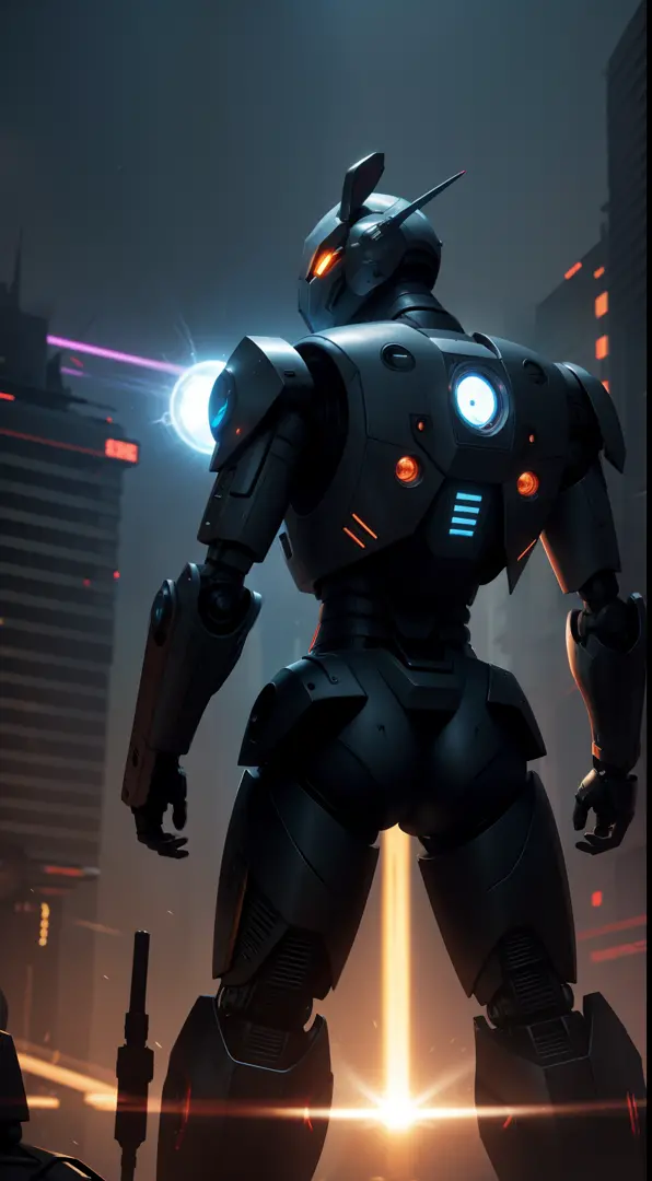 robot, rat-head, cyber-planet-back-ground, transformer-style, plasma-light, cool