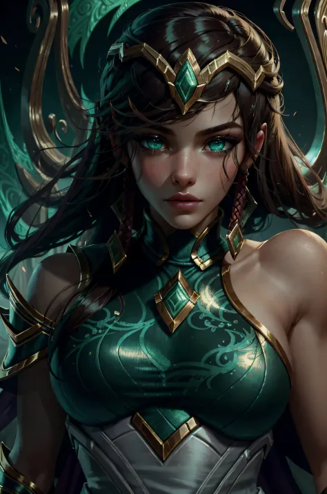 ultra realistic, ((gorgeous)),  league of legends, highres, 1girl, ultra-detailed, (beautiful detailed face and eyes and hair:1....