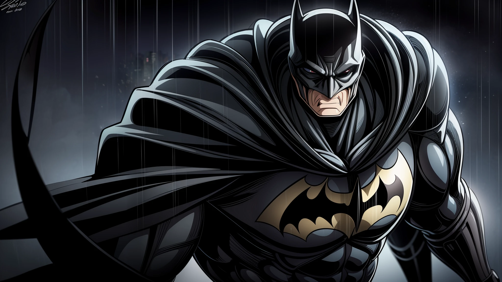 Hintergrundbild der Batman Animationsserie