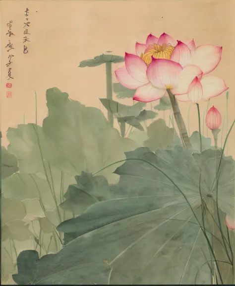 The lotus flower petals should be plump and numerous，There are many petals
