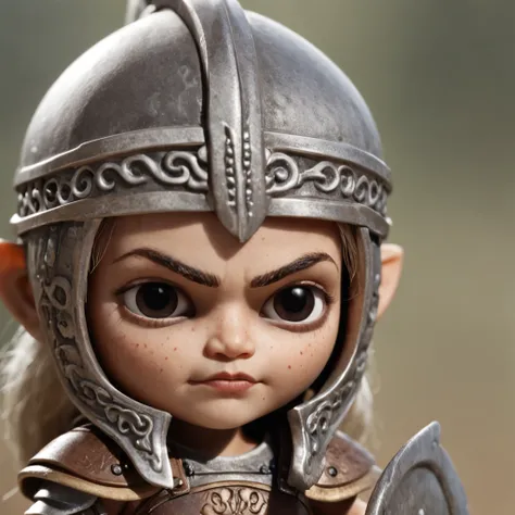 a cute, cuddly, chibi, viking warrior, a cute - SeaArt AI