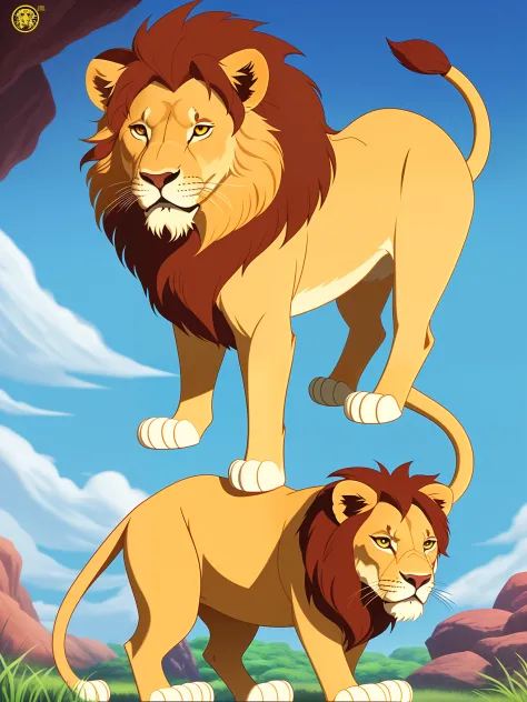the Lion,小柄,Disney style