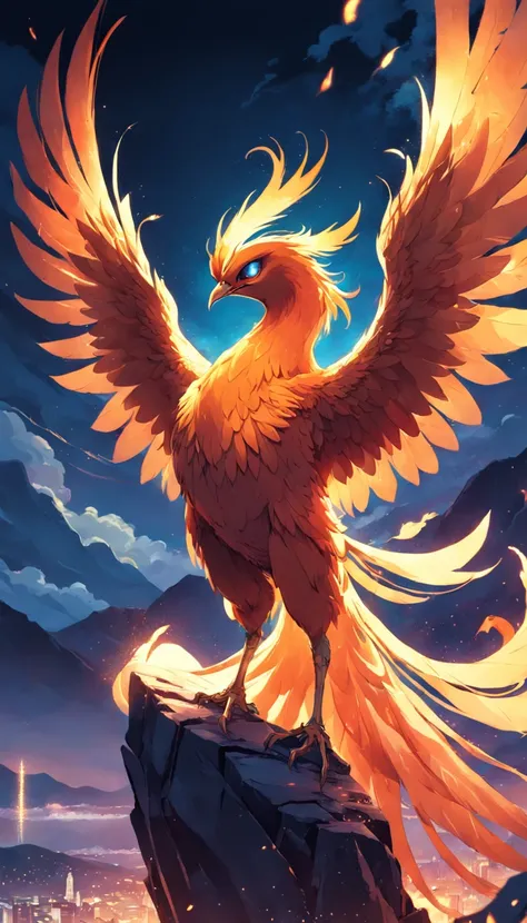 The phoenix, the divine bird in Greek mythology - SeaArt AI