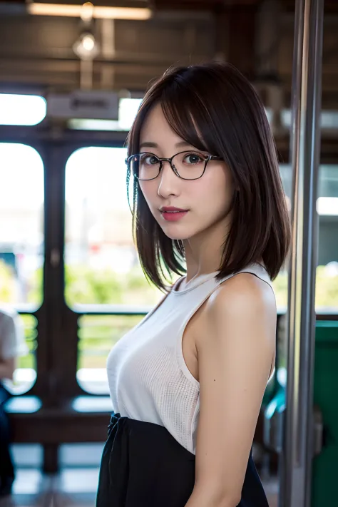 (8K、Raw photography、top-quality、​masterpiece:1.2)、(realisitic、Photorealsitic:1.37)、ultra-detailliert、超A high resolution、女の子1人、se...
