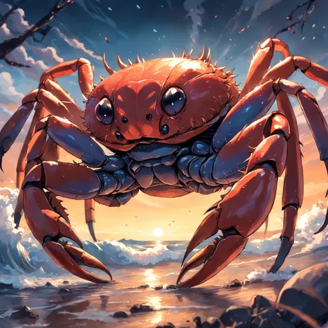 crabs, Ultra HD, Realistic, Vivid colors, Highly detailed - SeaArt AI